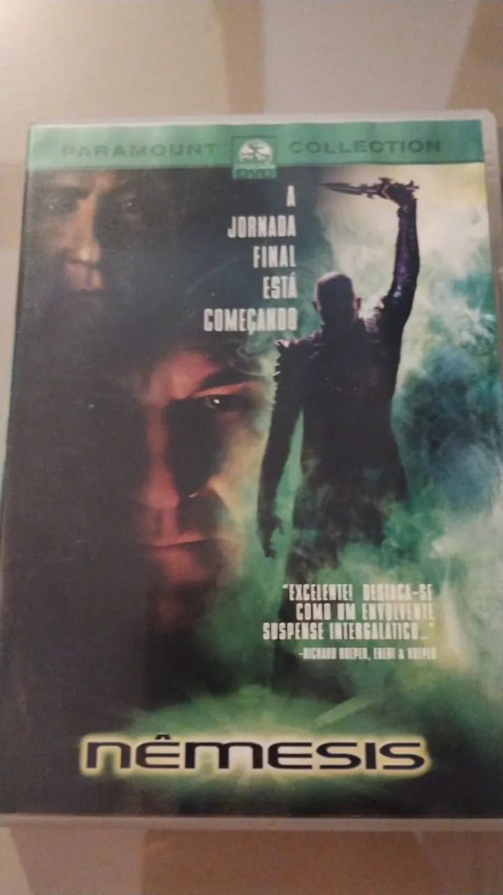 DVD de "Jornada nas Estrelas: Nêmesis"