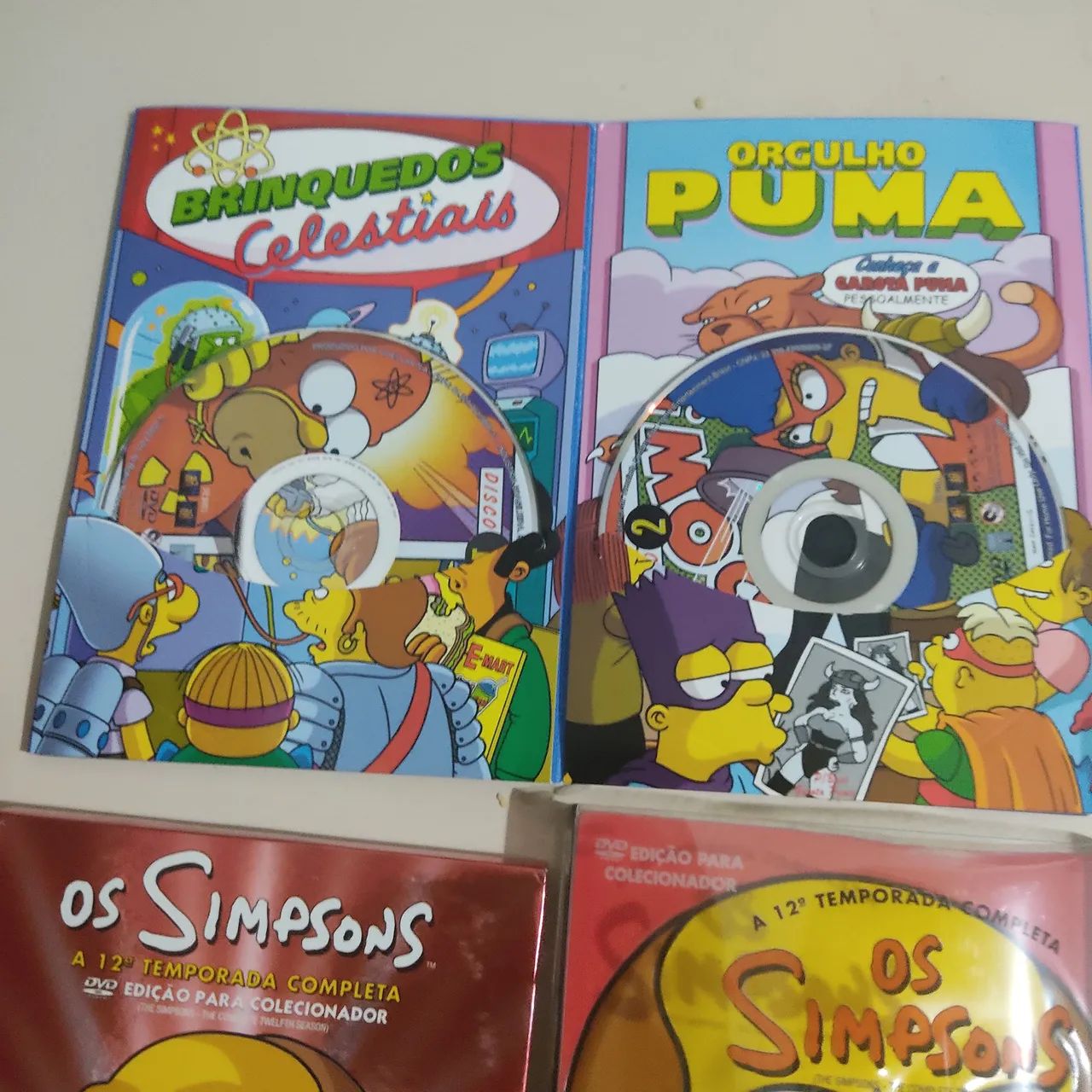 Box DVD Os Simpsons 12°Temporada Completa - CDs, DVDs etc - Vila
