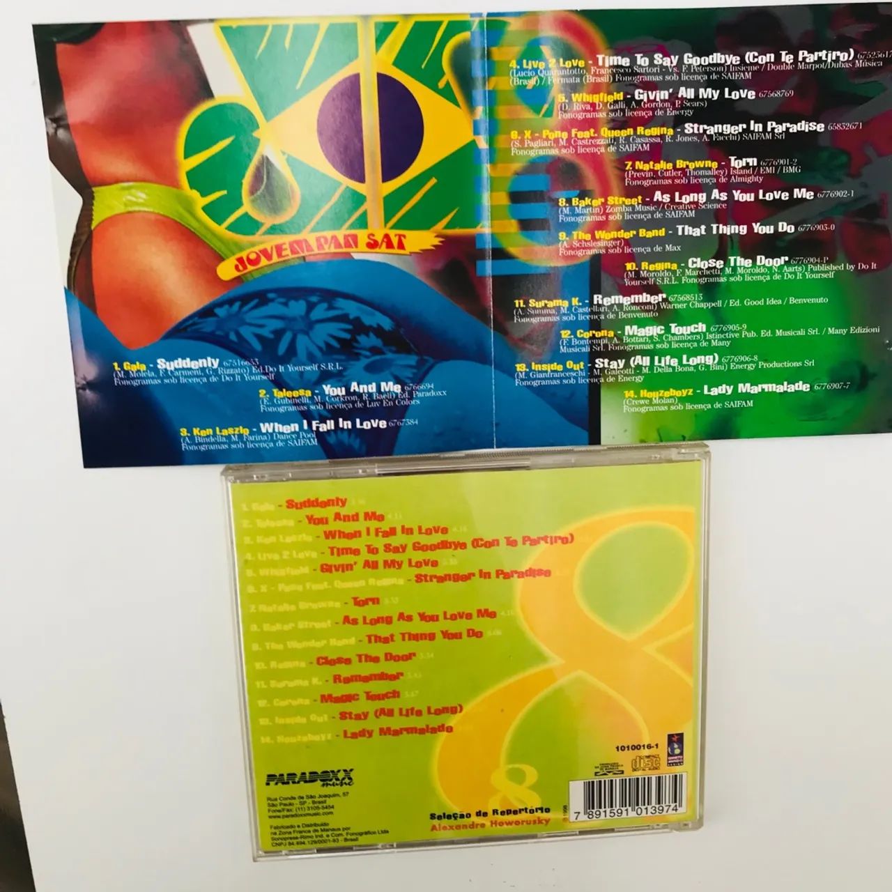 CDJovem Pan Sat 7 1998BaladasCorona,Ken Laszlo, - CDs, DVDs etc