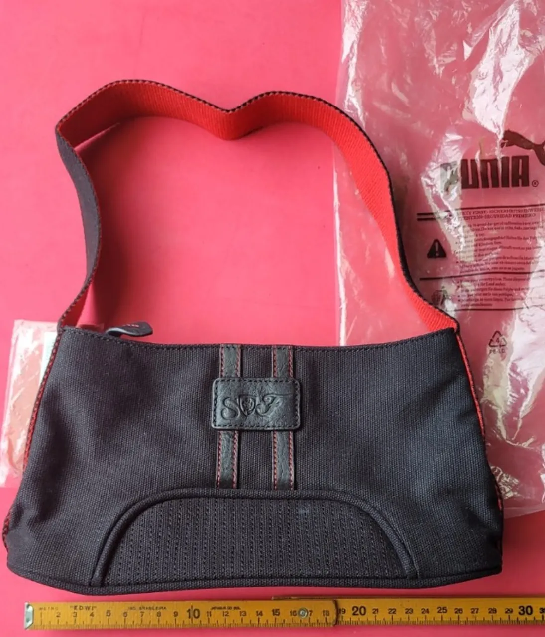 L177) Linda Bolsa Puma Ferrari Formula 1 Original + Brinde