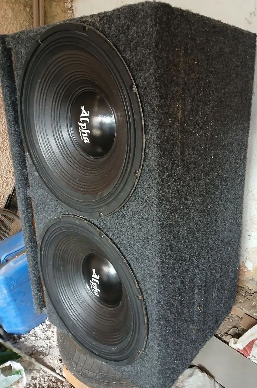 Caixa de som Alpha 2x18"