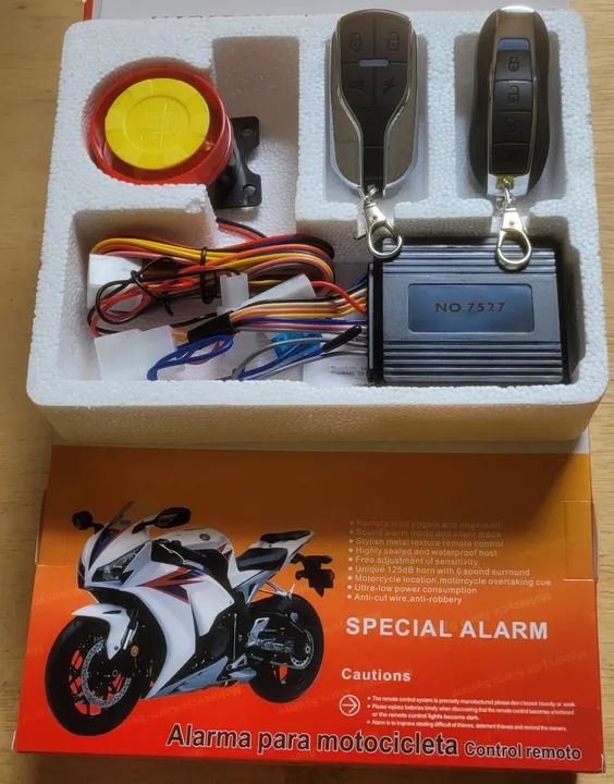 Alarme para Moto com partida do Motor pelo controle remoto - Foto 4