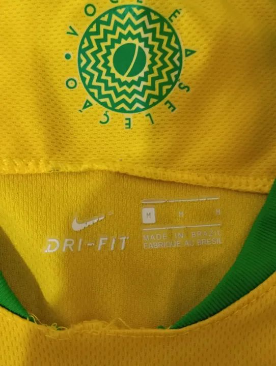 CAMISA SELEÇÃO BRASILEIRA OFICIAL 2018 - Foto 6