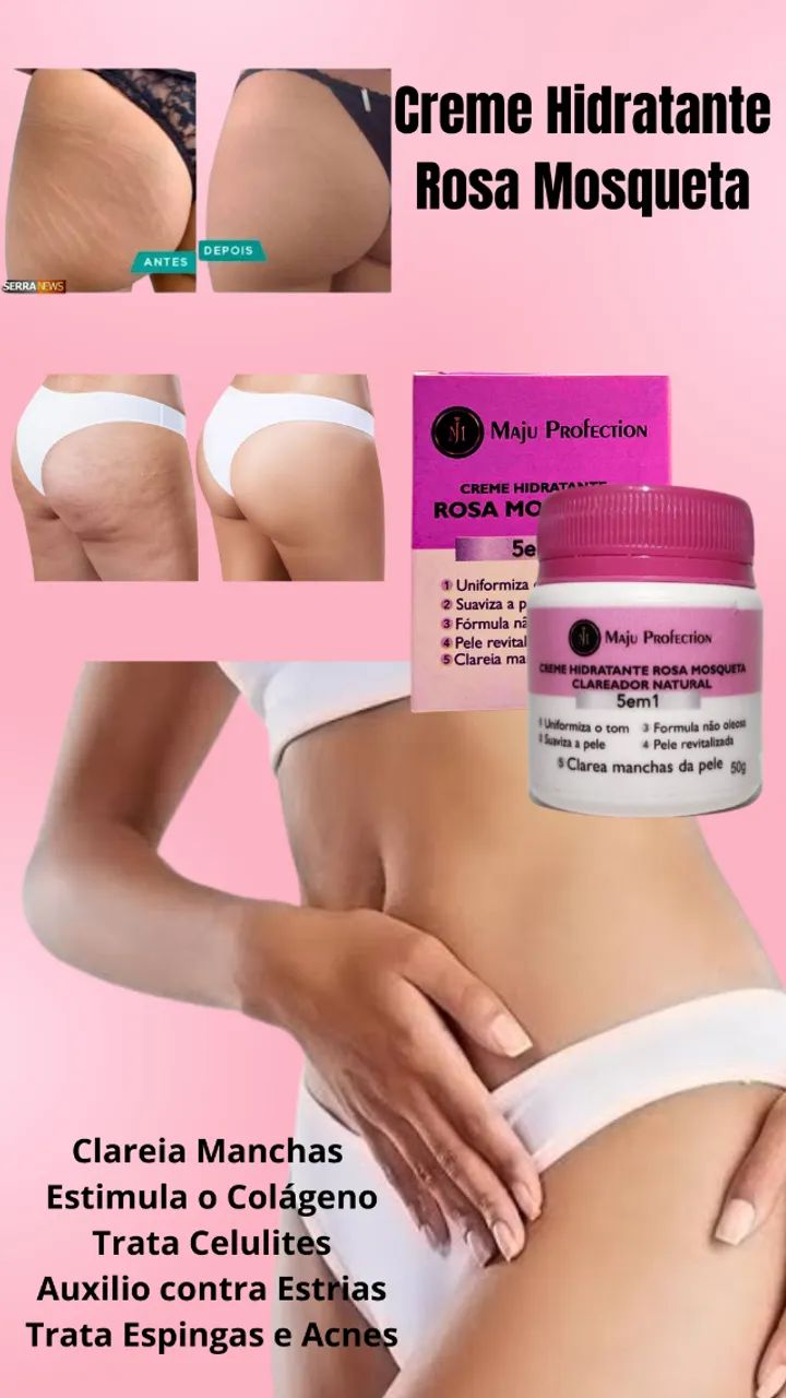 Creme  Hidratante Rosa Mosqueta 