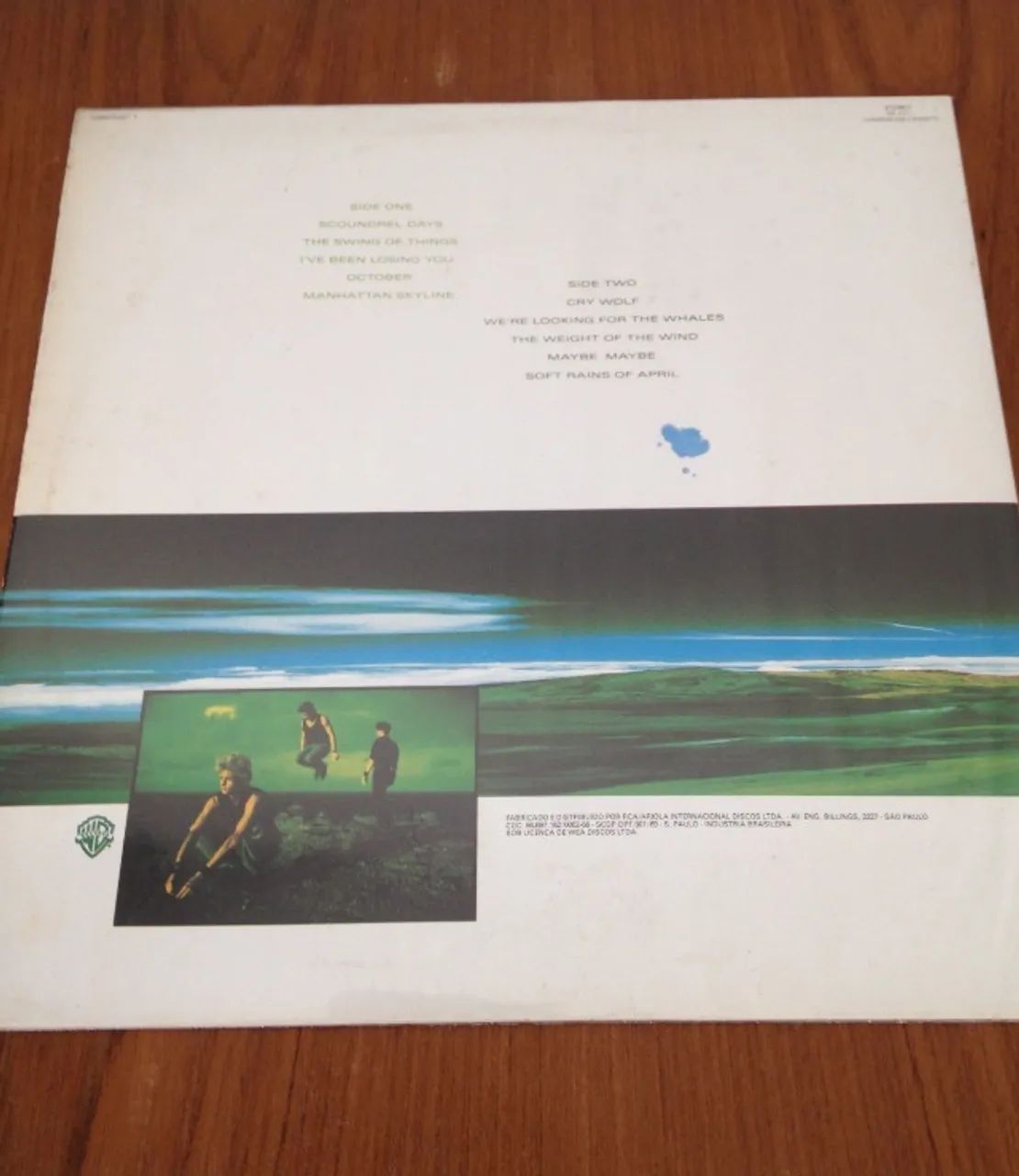 DISCO DE VINIL A-HA SCOUNDREL DAYS