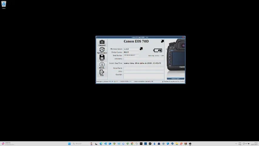 Câmera Canon 70d kit 18-55mm + bateria original - Foto 5