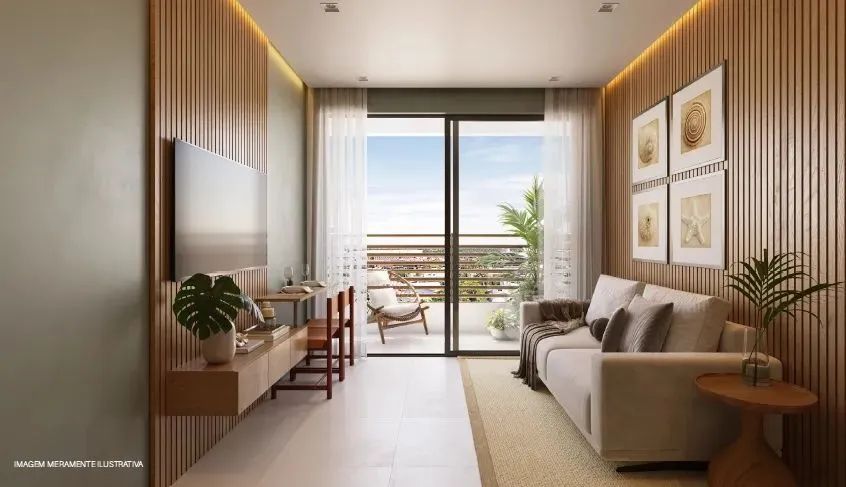 Flats para lazer ou investimento na Praia dos Carneiros a 3 minutos da praia, - Foto 2