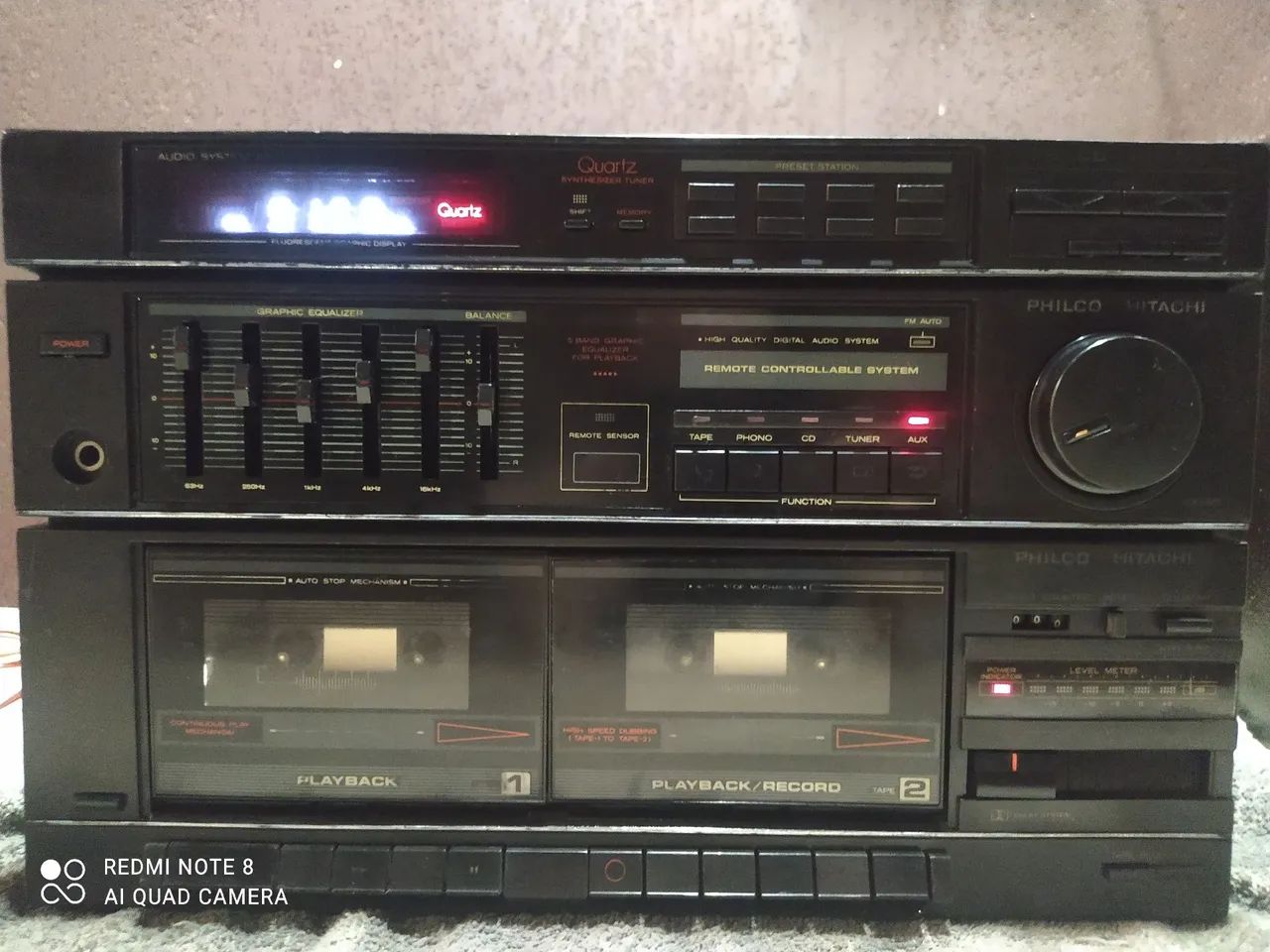 Aparelho Som Philco Hitachi AS-700 - Foto 2