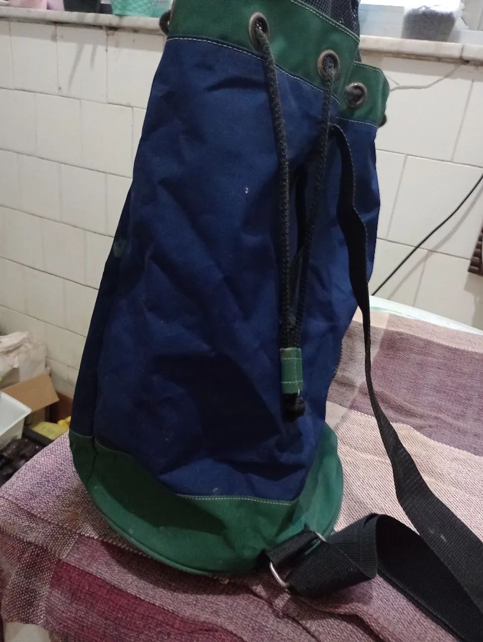 Bolsa Compass Azul Super Resistente tipo lona  - Foto 3