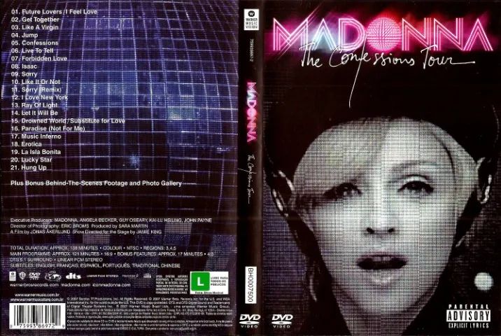Dvd Madonna - The Confessions Tour - Foto 5