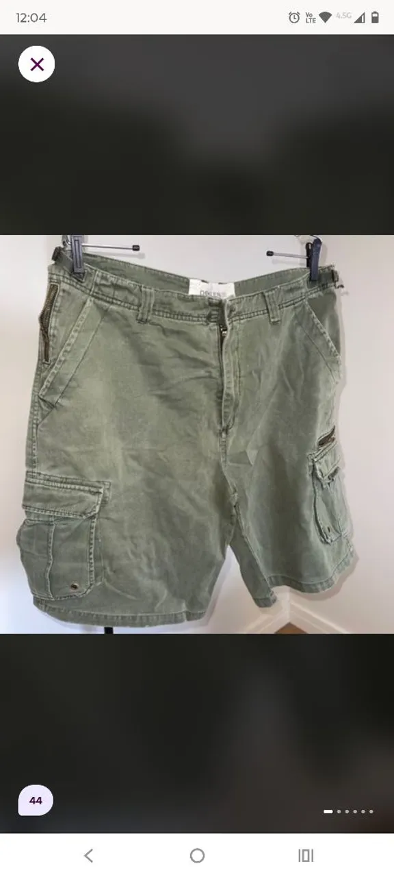 Bermuda Osklen Cargo Verde Militar