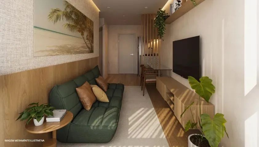 Flats para lazer ou investimento na Praia dos Carneiros a 3 minutos da praia, - Foto 4