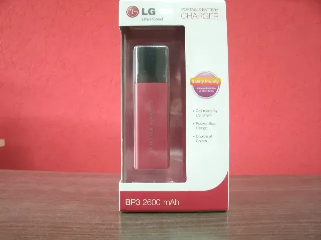 Carregador Portátil LG 2600 Mah LG-bp302bki