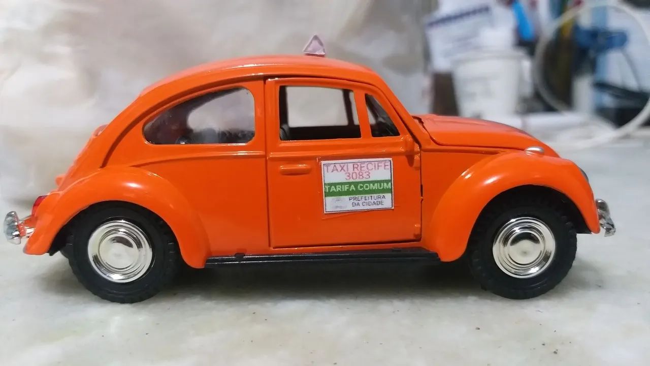 Miniatura Fusca Laranja Monza  - Foto 2