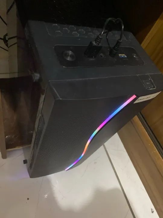 PC Gamer RGB com Gabinete Iluminado