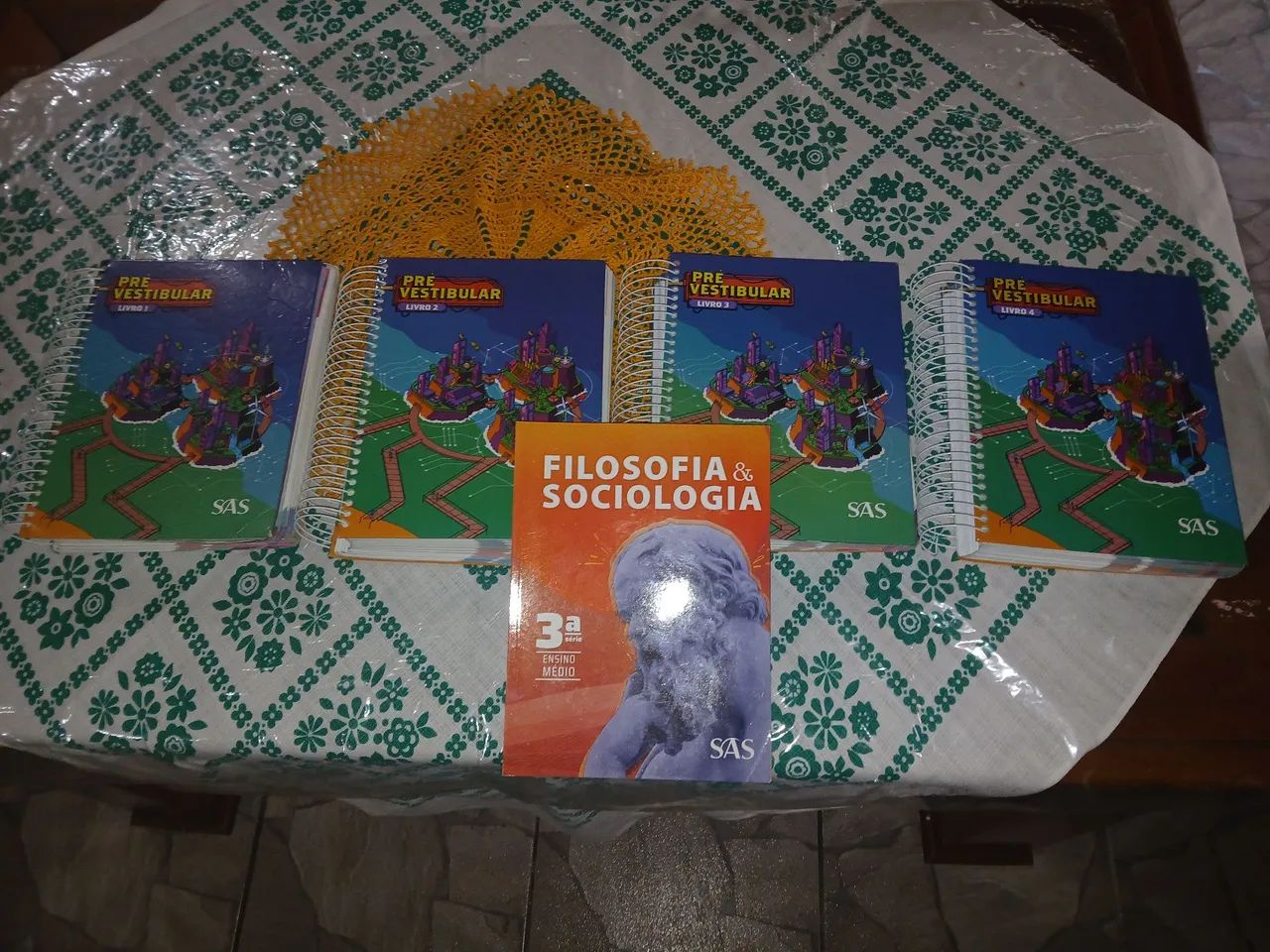 Apostilas Pré Vestibulas SAS - 3ª Série Ensino Médio (CONJUNTO COMPLETO) (ENEM E OUTROS)