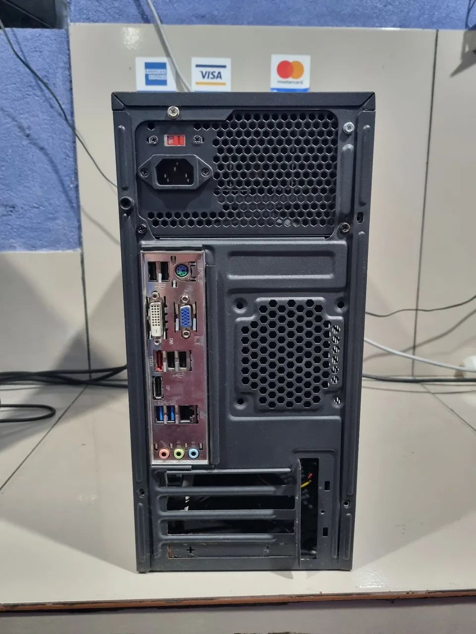 Cpu computador i5 3470 8gb ssd 128gb fonte 500w entrega grátis - Foto 3