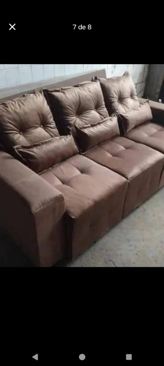 Gray Modular Sofa with Chaise64520803266435121