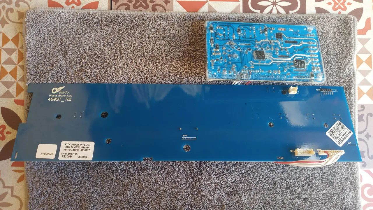 Placa eletrônica da Lavadora Brastemp Ative 9 kg - Foto 2