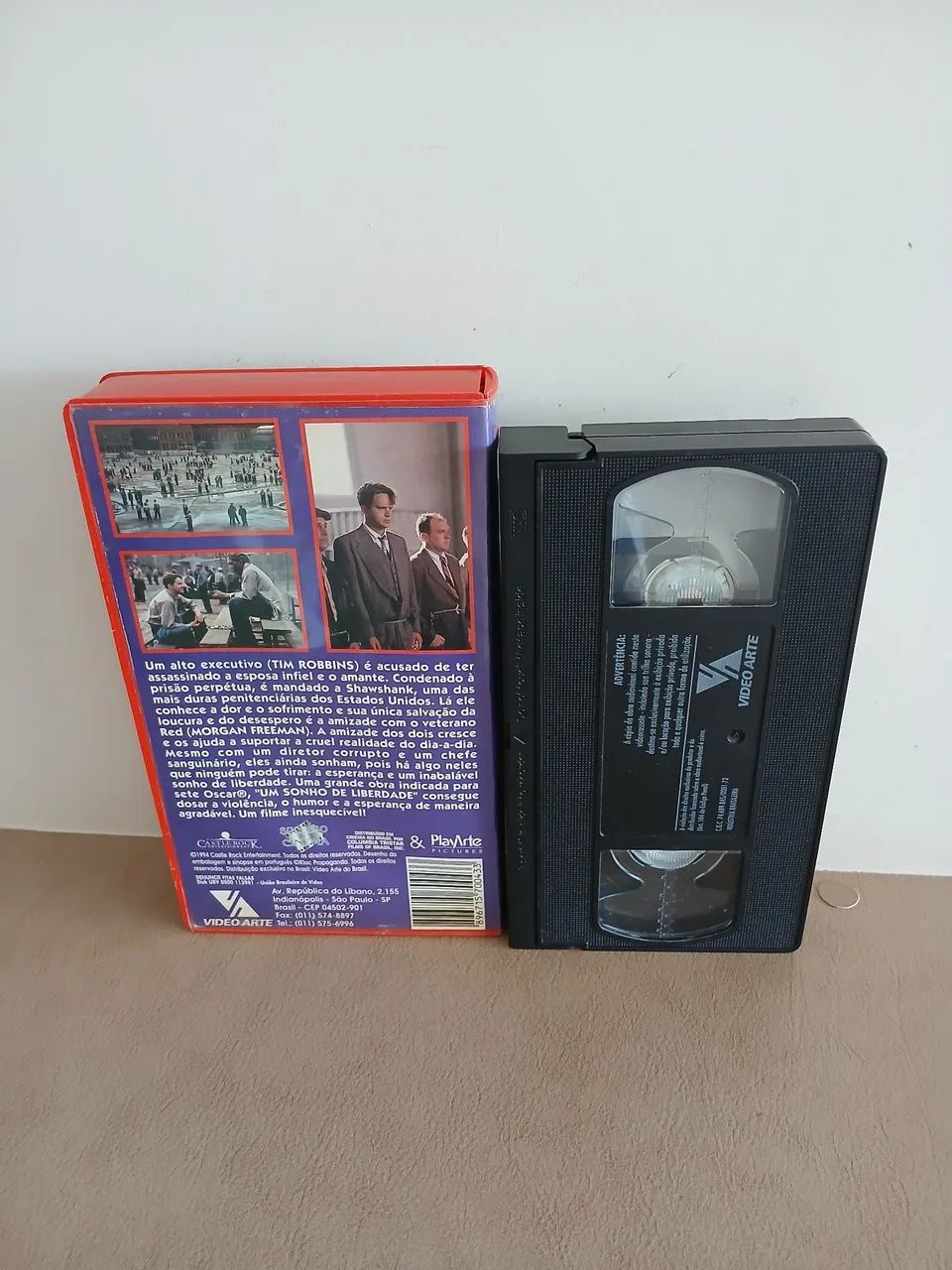 VHS Um Sonho de Liberdade - Stephen King - Foto 2