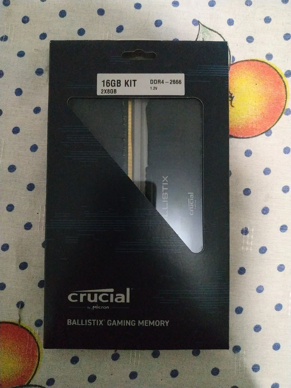 Kit memórias DDR4 Crucial Ballistix 2x8GB 2666mhz