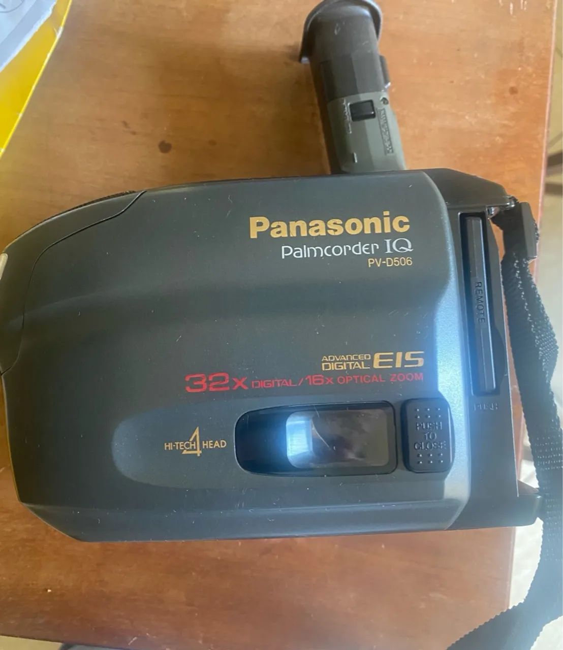 Filmadora panasonic palmcorder iq pv d506