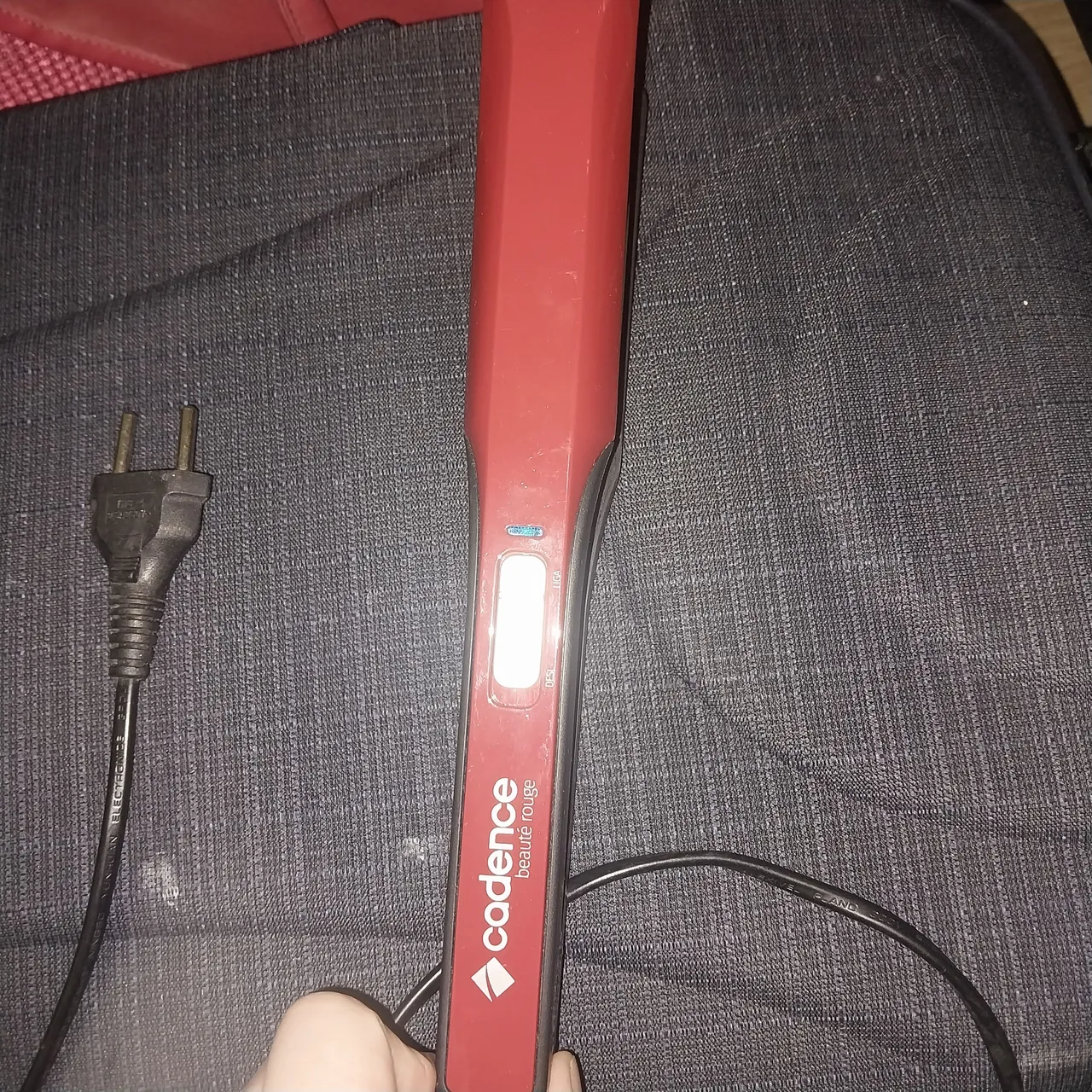 Prancha de Cabelo Cadence Beauté Rouge 110v