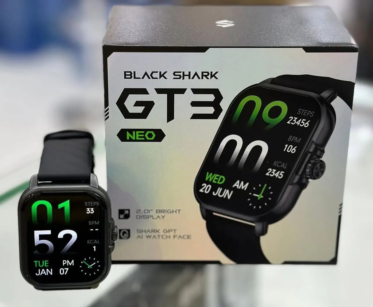 Smartwatch Black Shark GT3 Novo Lacrado