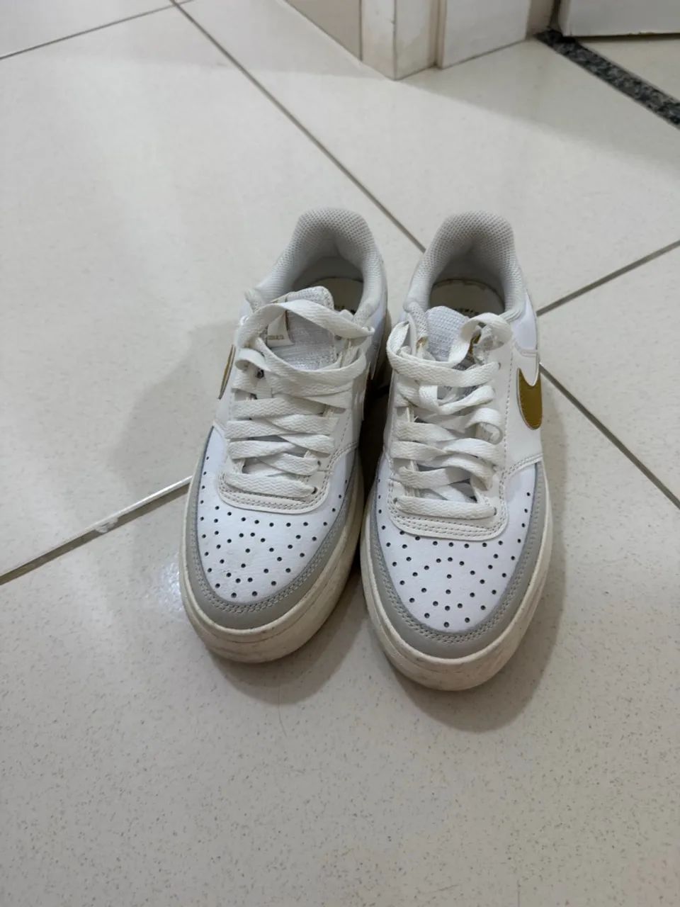 Tenis Nike court vision alta feminino  - Foto 2