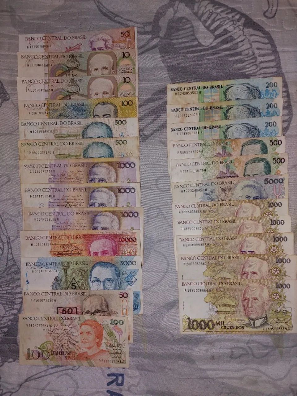 Cédula De Dinheiro Antigas - Foto 5