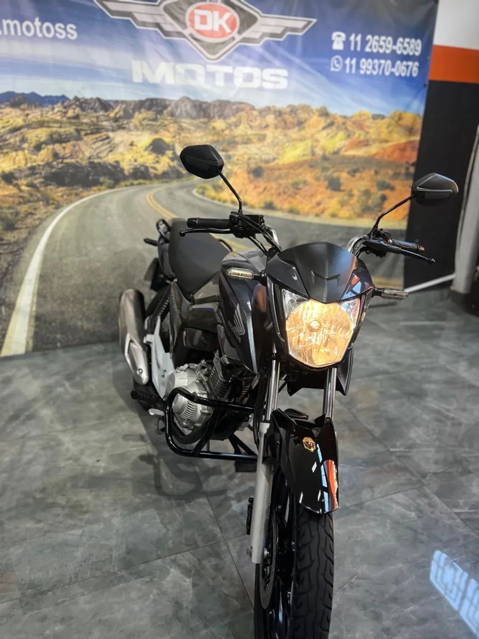 HONDA CG 160 FAN 2023 PRATA - Foto 4