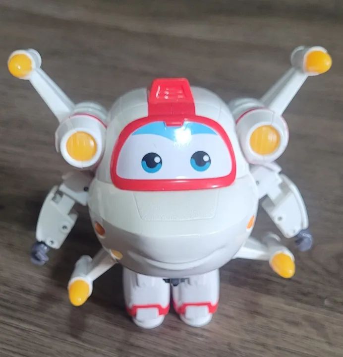Boneco avião Super Wings Astro Brinquedos e Jogos Barra