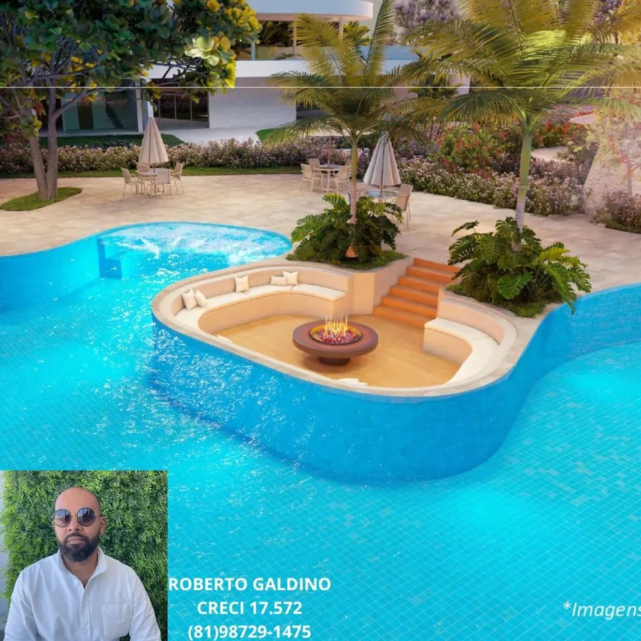 FLATS NA PRAIA DE MURO ALTO COM PARCELAS A PARTIR DE R$2.600