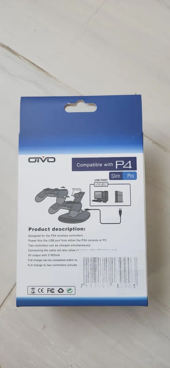 Base Carregadora para Controle PS4 - Foto 2