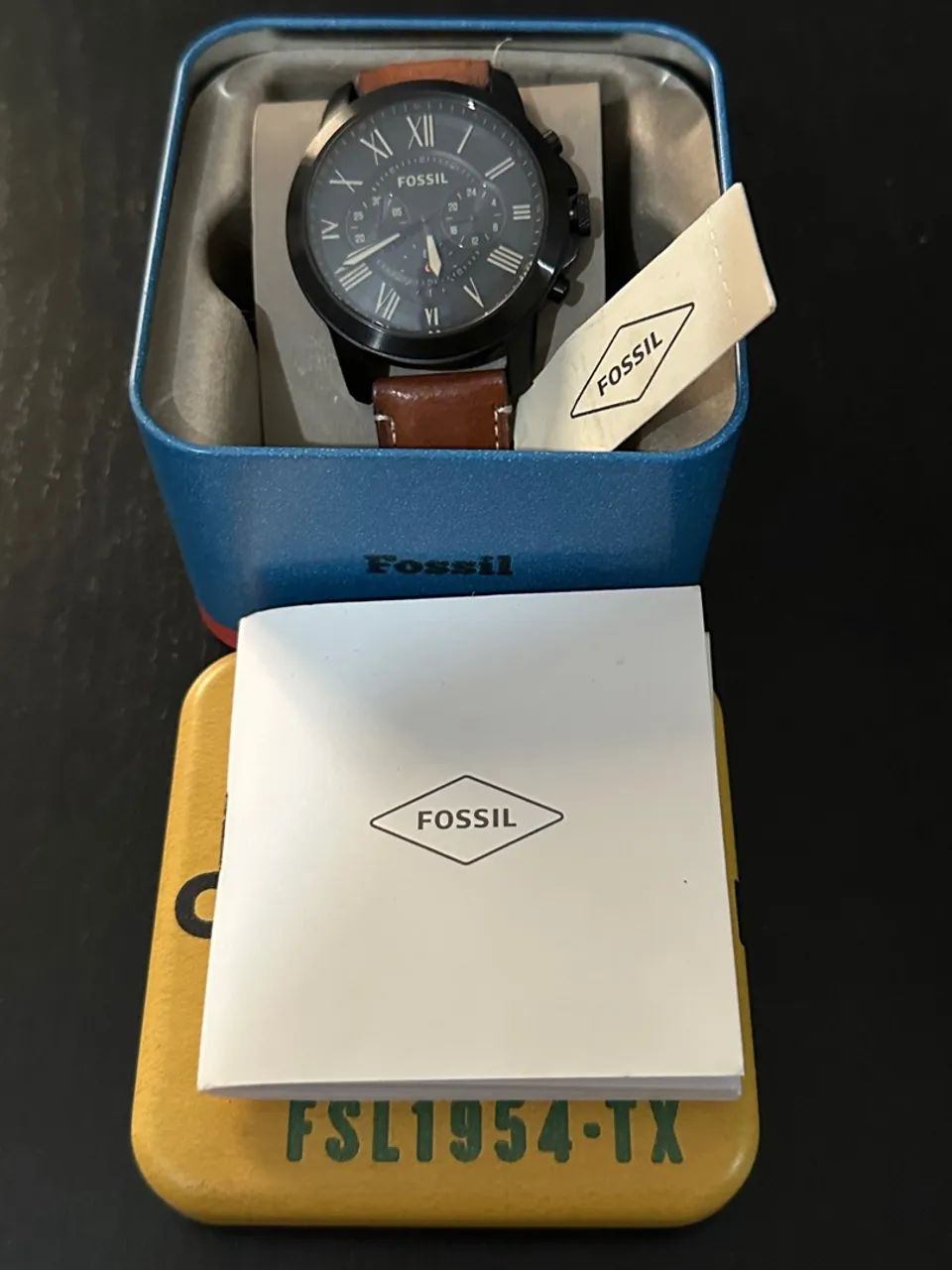 Relógio Masculino Fossil FS5241/0PN - Foto 3