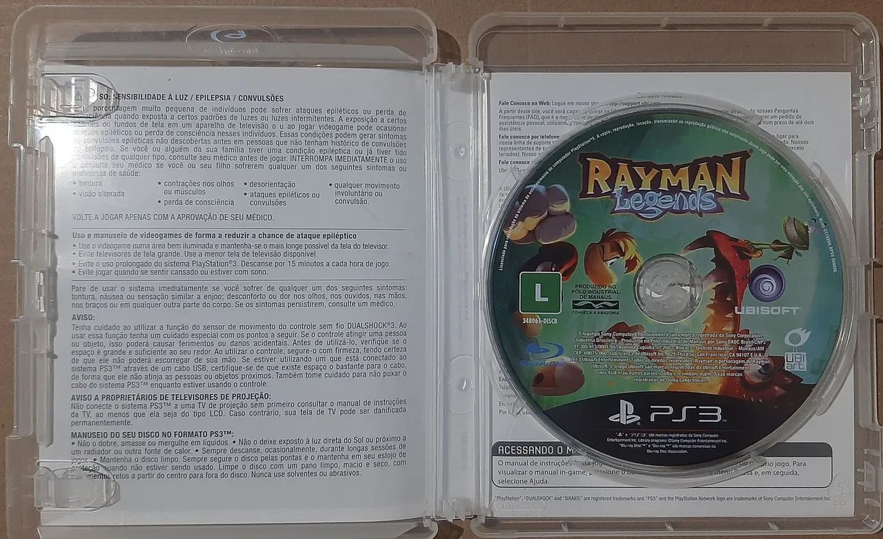Rayman Legends PS3 - semi-novo - Foto 2