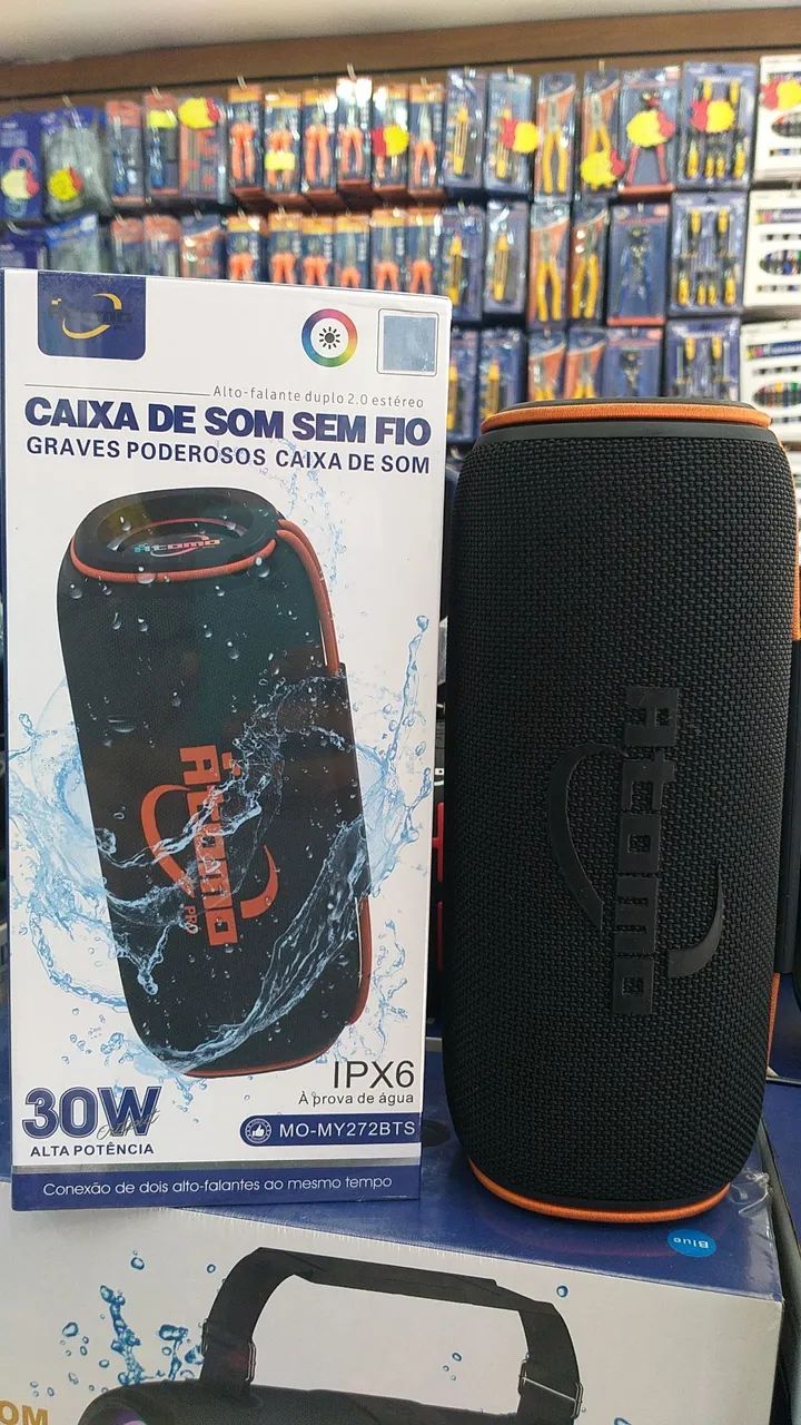 Caixa de Som Bluetooth 30W IPX6 Fitomo Pro - Foto 4
