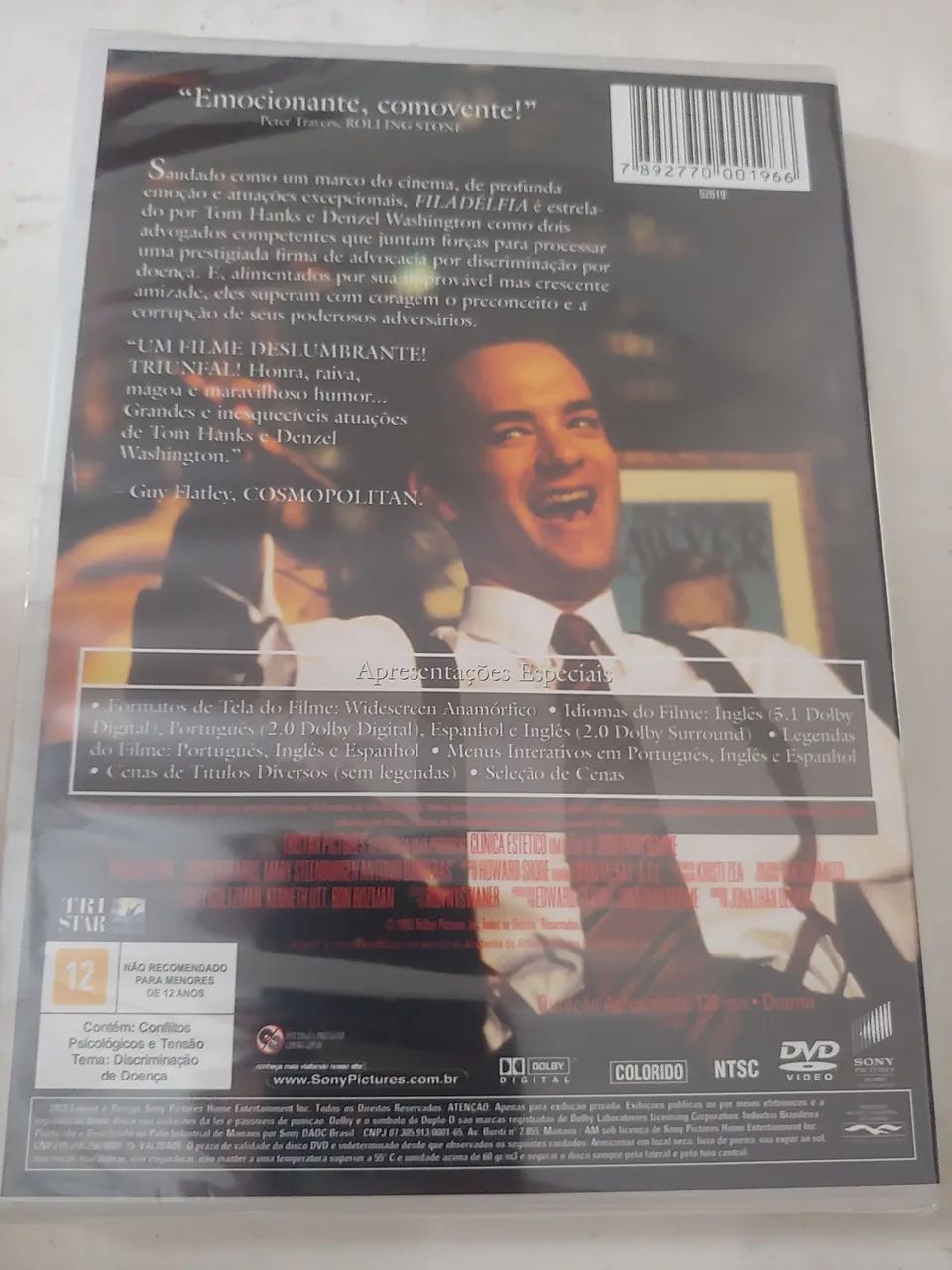 Dvd Filadélfia - Tom Hanks - Foto 2