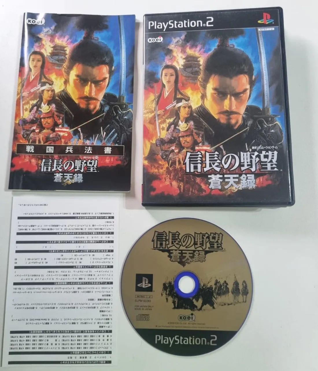 Nobunaga's Ambition ps2 original japones