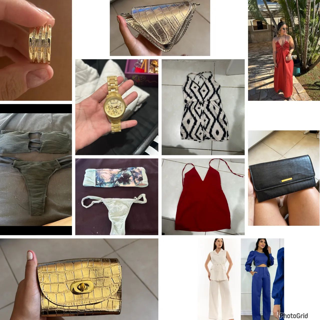 Lote de peças femininas 
