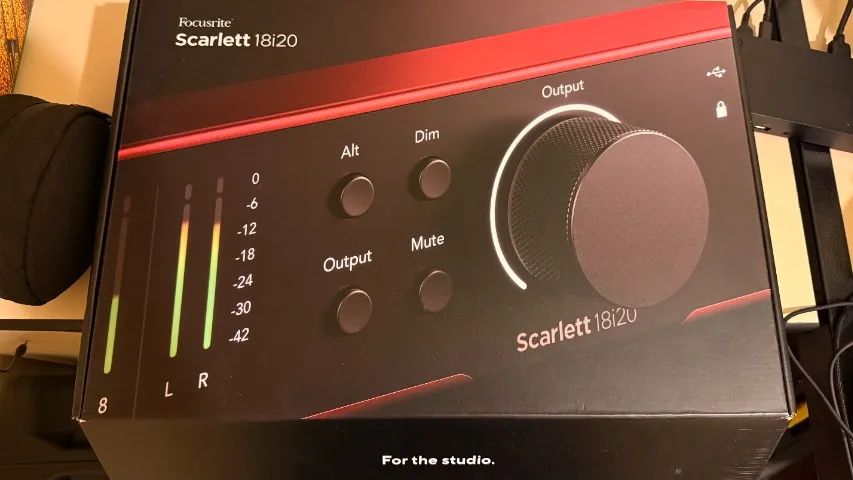 Placa Focusrite Scarlett 18i20