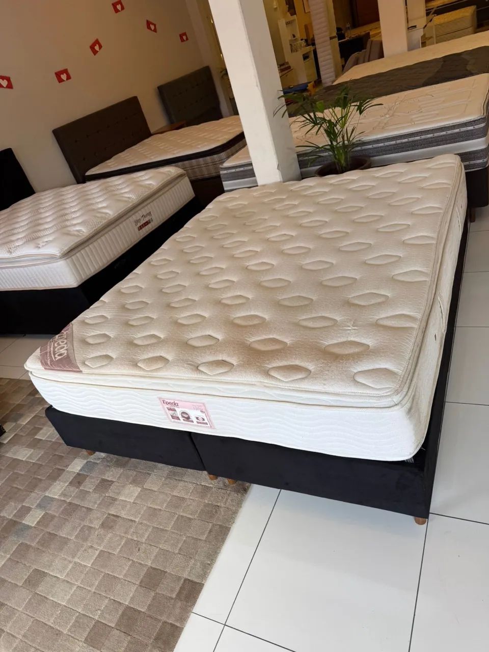 Cama box QUEEN EPEDA USADA TOP - ENTREGAMOS 