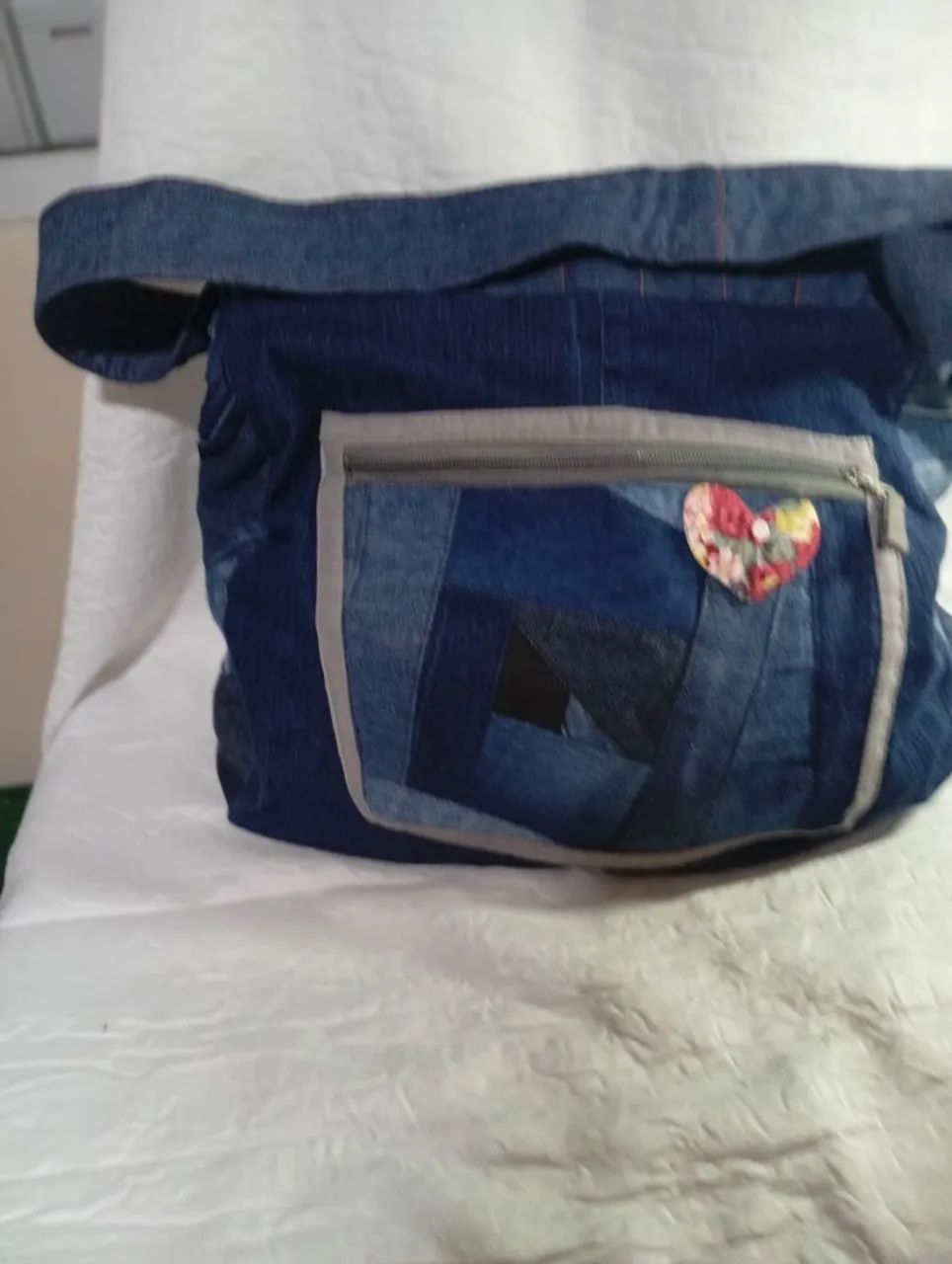 Bolsa.  Maravilhosa em jeans  - Foto 2