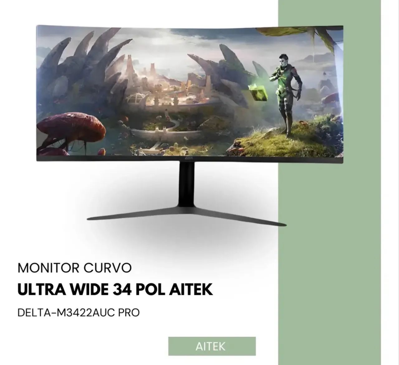 Monitor Curvo UltraWide 34 polegadas
