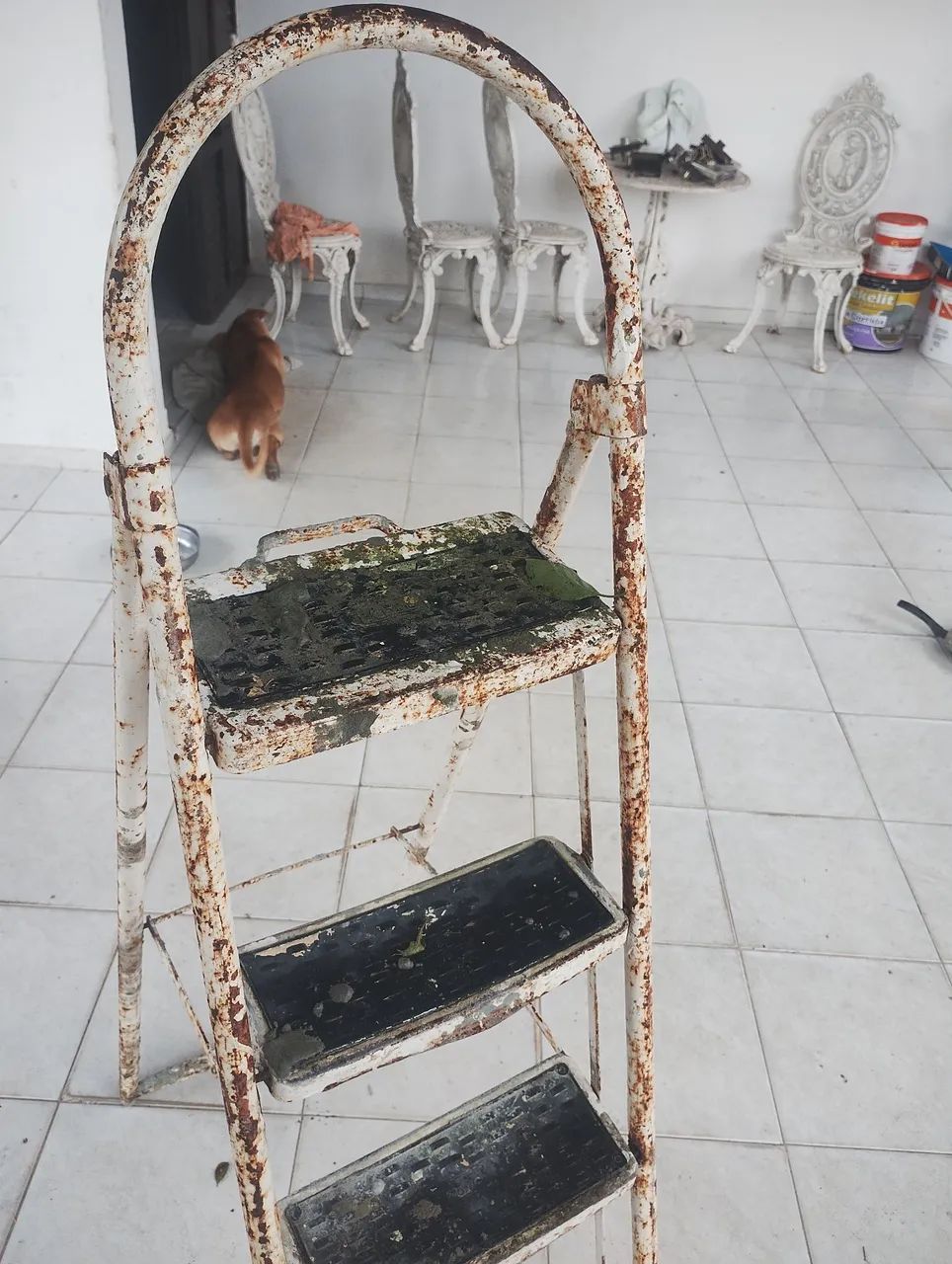 Escada ainda dá pra usar