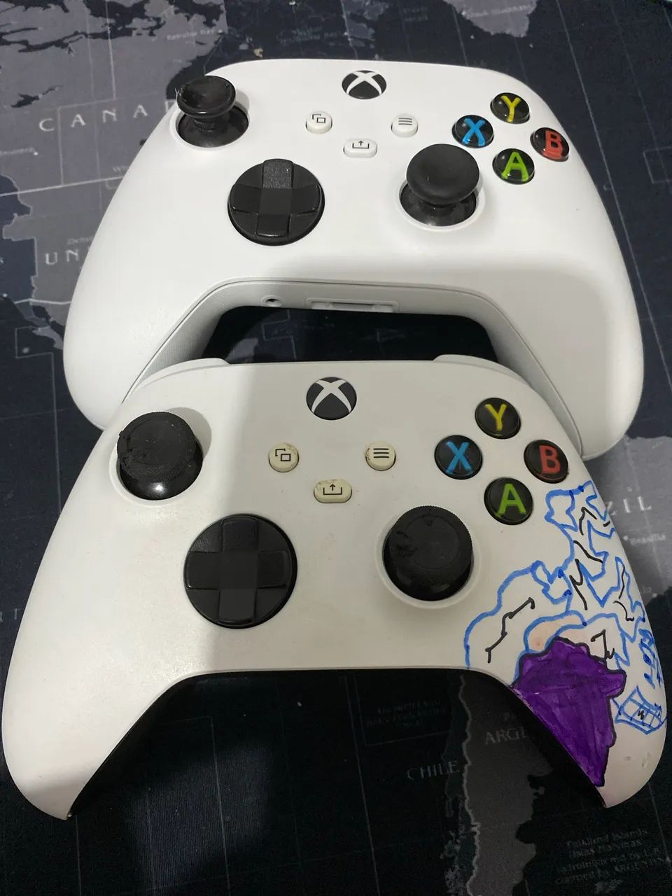 Controles Xbox series S com defeito