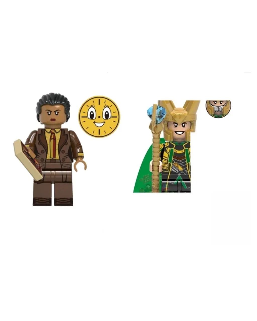  Loki e Ravona Morbius minifigure de coleção miniatura