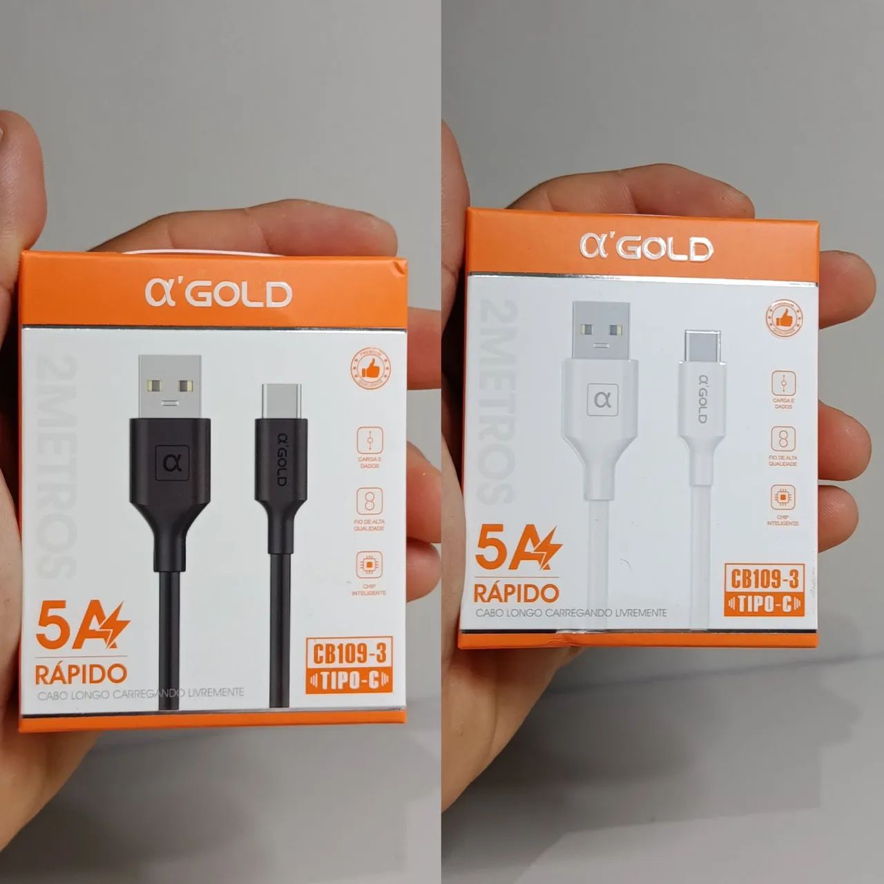 Cabo USB-C Rápido - Compatível com Controles Xbox Séries S/X e PS5