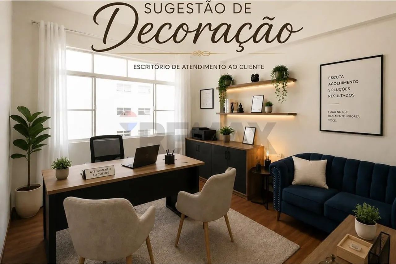 2 Salas Comerciais à Venda no Centro de BH com 2 banheiros , 50m²| Excelente Localização e