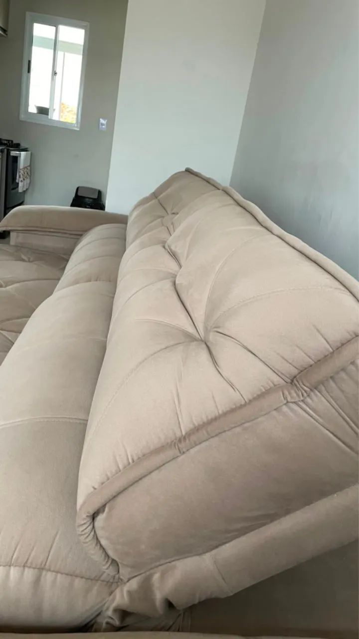 Sofá Retrátil e Reclinável (2,90 m) - Foto 4